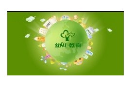 绿色清新幼儿园学校学院带手机端网站织梦模板
